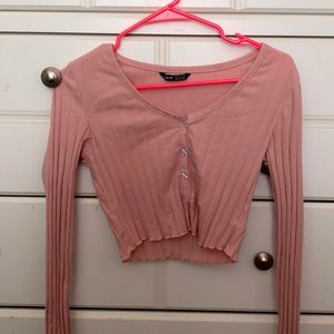 SHEIN pink long sleeve